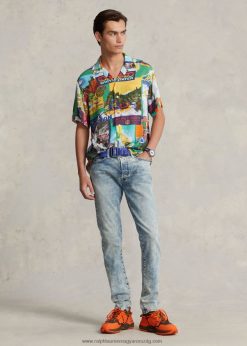 sullivan vékony kifakult teljesítmény farmer 268048891 férfiak Ralph Lauren watson