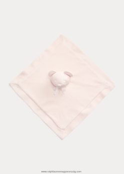 szerves interlock medve lovey takaró 2680488092 baba Ralph Lauren finom rózsaszín