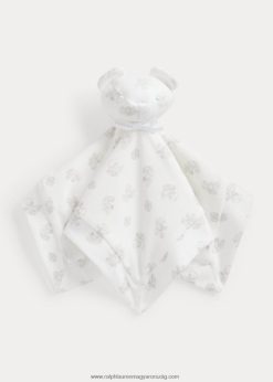 szerves interlock medve lovey takaró 2680488096 baba Ralph Lauren szürke multi