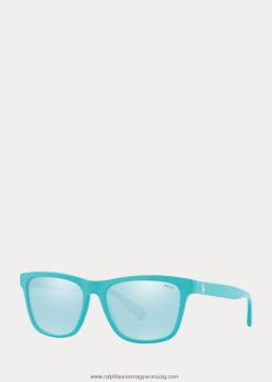 színes bolti napszemüveg 2680482626 férfiak Ralph Lauren matt öböl kék