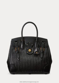 szőtt borjúbőr puha ricky 33 2680485315 nők Ralph Lauren fekete