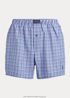 szőtt pamut boxer 268048199 férfiak Ralph Lauren jeffereson pléd