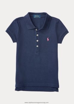 sztreccs pamuthálós pólóing 2680486788 gyerekek Ralph Lauren kifinomult haditengerészet