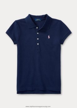 sztreccs pamuthálós pólóing 2680487043 gyerekek Ralph Lauren kifinomult haditengerészet