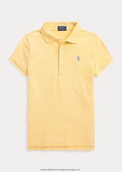 sztreccs pamuthálós pólóing 2680487046 gyerekek Ralph Lauren kukorica sárga