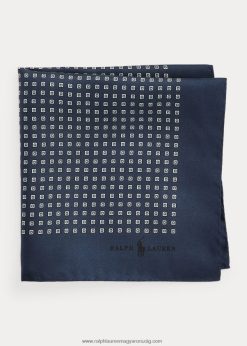 takaros selyemzsebnégyzet 2680482514 férfiak Ralph Lauren haditengerészet