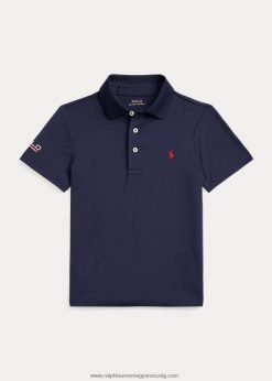 teljesítmény stretch jersey póló 2680489788 gyerekek Ralph Lauren kifinomult haditengerészet