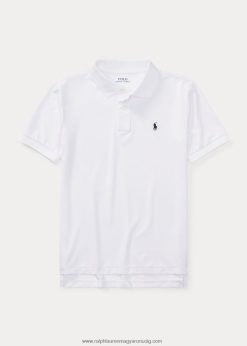 teljesítmény trikó póló 2680486316 gyerekek Ralph Lauren fehér