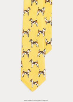 terrier vászonnyakkendő 2680486194 gyerekek Ralph Lauren sárga
