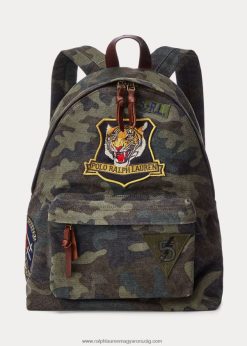 tigrisfoltos vászon hátizsák 2680482547 férfiak Ralph Lauren camo