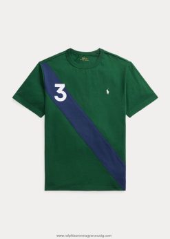 transzparens csíkos pamut dzsörzé póló 2680486224 gyerekek Ralph Lauren új erdő