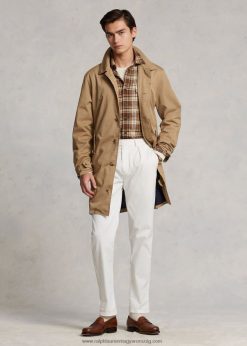twill járókabát 2680488666 férfiak Ralph Lauren cafe tan