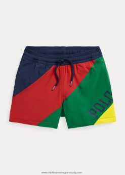 utazó stretch úszónadrág 2680489795 gyerekek Ralph Lauren colorblock