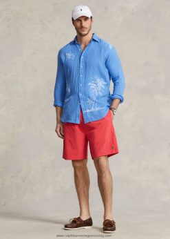 utazó úszónadrág 2680481486 férfiak Ralph Lauren vörös zátony