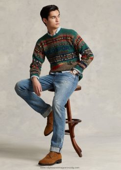 varik vékony egyenes szorongatott farmer 268048135 férfiak Ralph Lauren buckbrooke