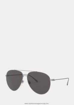 városi pilóta napszemüveg 2680482669 férfiak Ralph Lauren fényes gunmetal