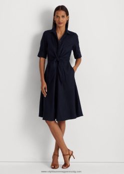 vászon ingruha 2680484075 nők Ralph Lauren haditengerészet