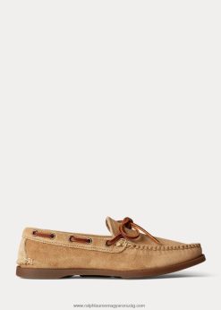 velúr tábori mokaszin 2680482086 férfiak Ralph Lauren sivatagi homok