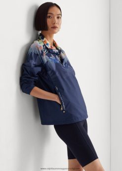 virágos garbós pulóver 2680489573 nők Ralph Lauren haditengerészet multi