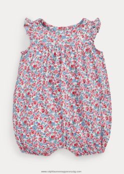 virágos pamut dzsörzé buborék shortall 2680488154 baba Ralph Lauren tyler virágos