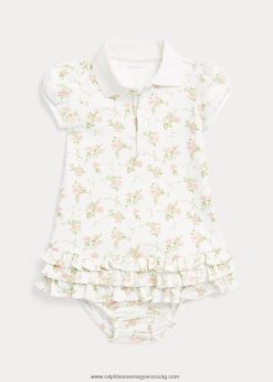 virágos pamut pólóruha & bloomer 2680487846 baba Ralph Lauren felejts el engem ne virágos