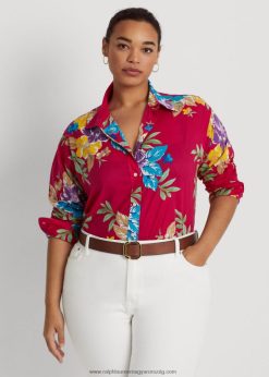 virágos pamut voile ing 2680484527 nők Ralph Lauren rózsaszín multi