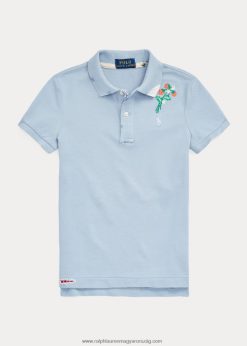 virágos pamuthálós pólóing 2680487089 gyerekek Ralph Lauren birtok kék