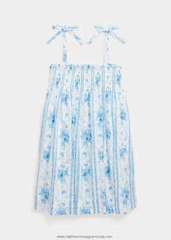 virágos smockott pamut batiszt ruha 2680486823 gyerekek Ralph Lauren aline virágos