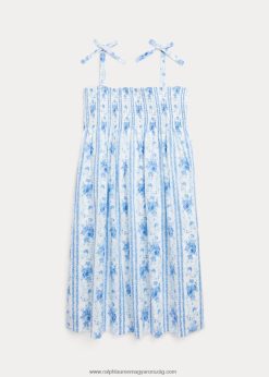 virágos smockott pamut batiszt ruha 2680487084 gyerekek Ralph Lauren aline virágos