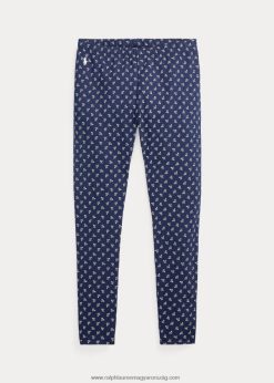 virágos sztreccs dzsörzé legging 2680487579 gyerekek Ralph Lauren lillie bimbós nyomat