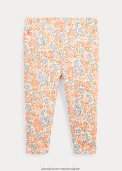virágos sztreccs dzsörzé legging 2680488292 baba Ralph Lauren harlowe virágos
