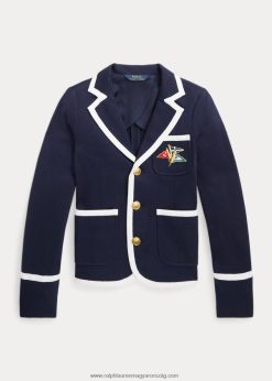vitorlás zászlós francia frottír blézer 2680487518 gyerekek Ralph Lauren kifinomult haditengerészet