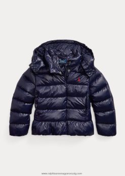 vízlepergető peplum kabát 2680487473 gyerekek Ralph Lauren newporti haditengerészet