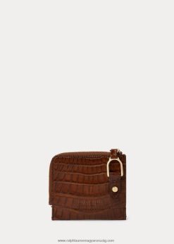 welington aligátor cipzáros tok 2680489003 férfiak Ralph Lauren konyak