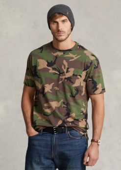 zsebes póló 2680481408 férfiak Ralph Lauren felesleges camo